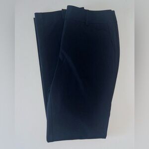 Ann Taylor women’s Curvy mid rise navy blue dress‎ pants size 4